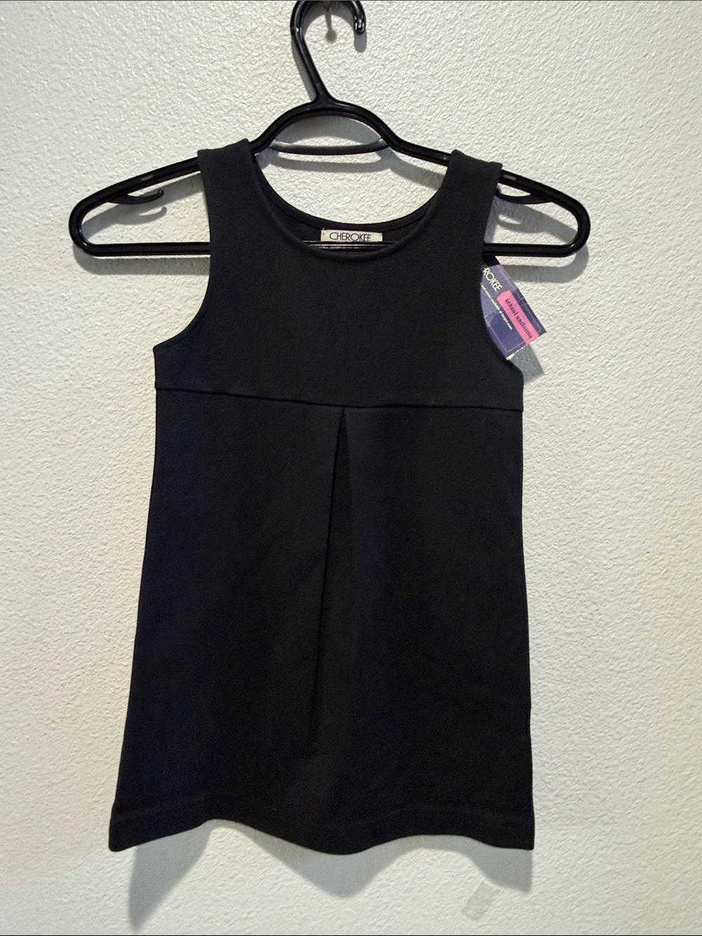 School uniform dress or sleeveless summer dress black childrens size XS 4/5